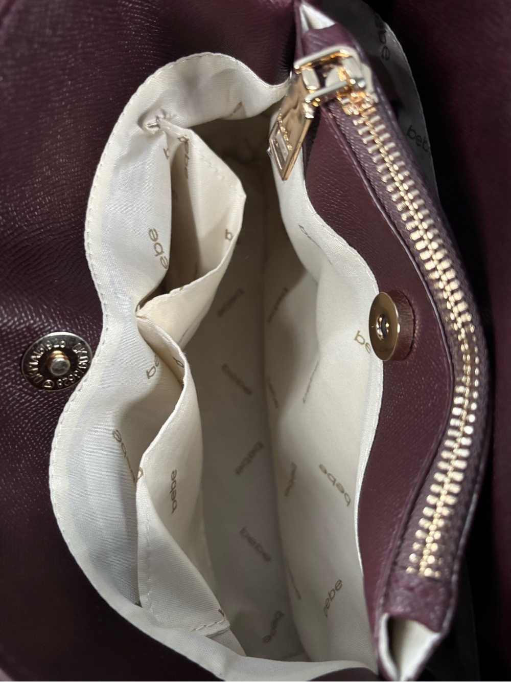 bebe Adele Satchel with Matching Wallet - Picture 4 of 5